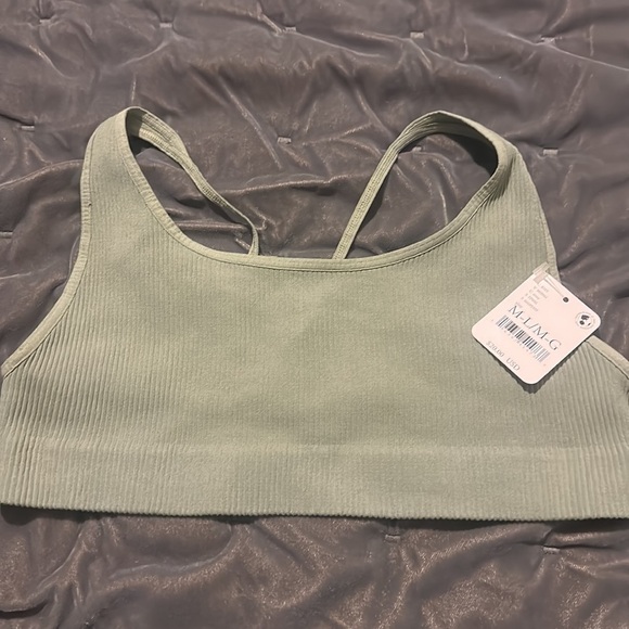 NWT Intimately Free people Strappy Sunset Strappy Bra army Size M-L - Picture 3 of 10